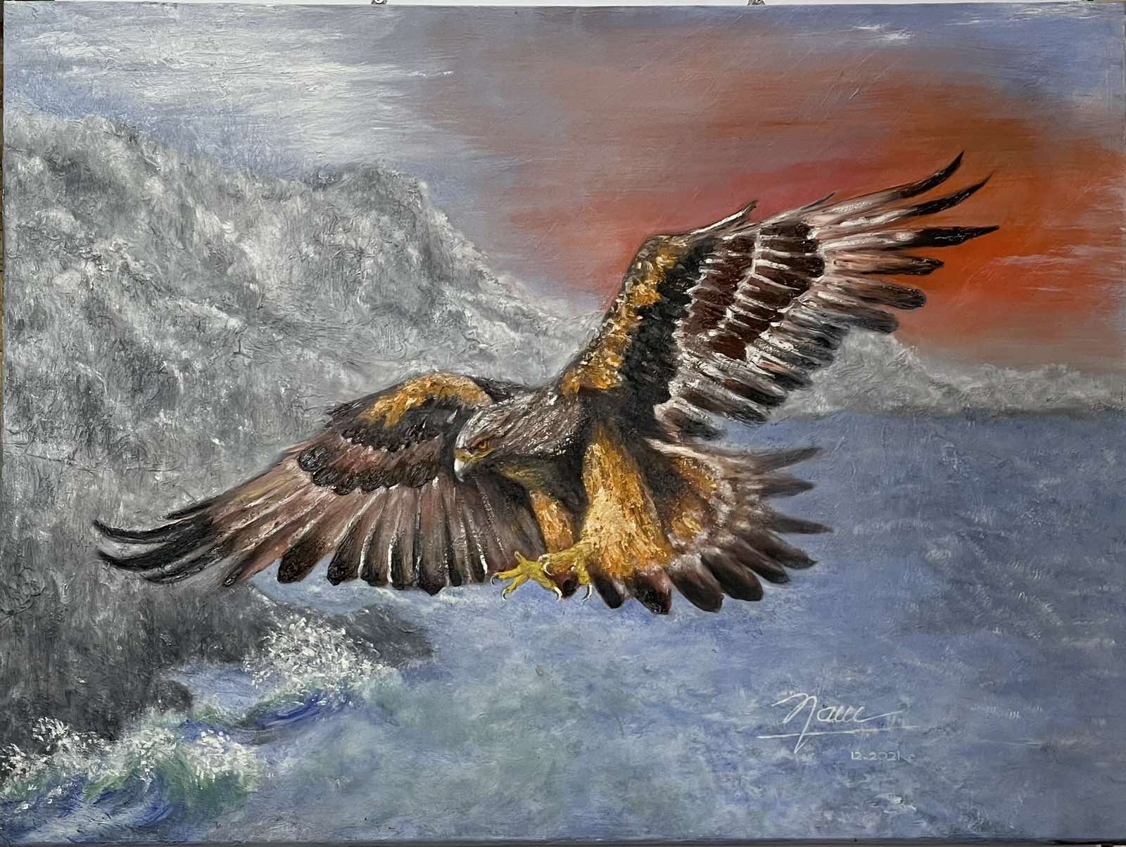 Flying over