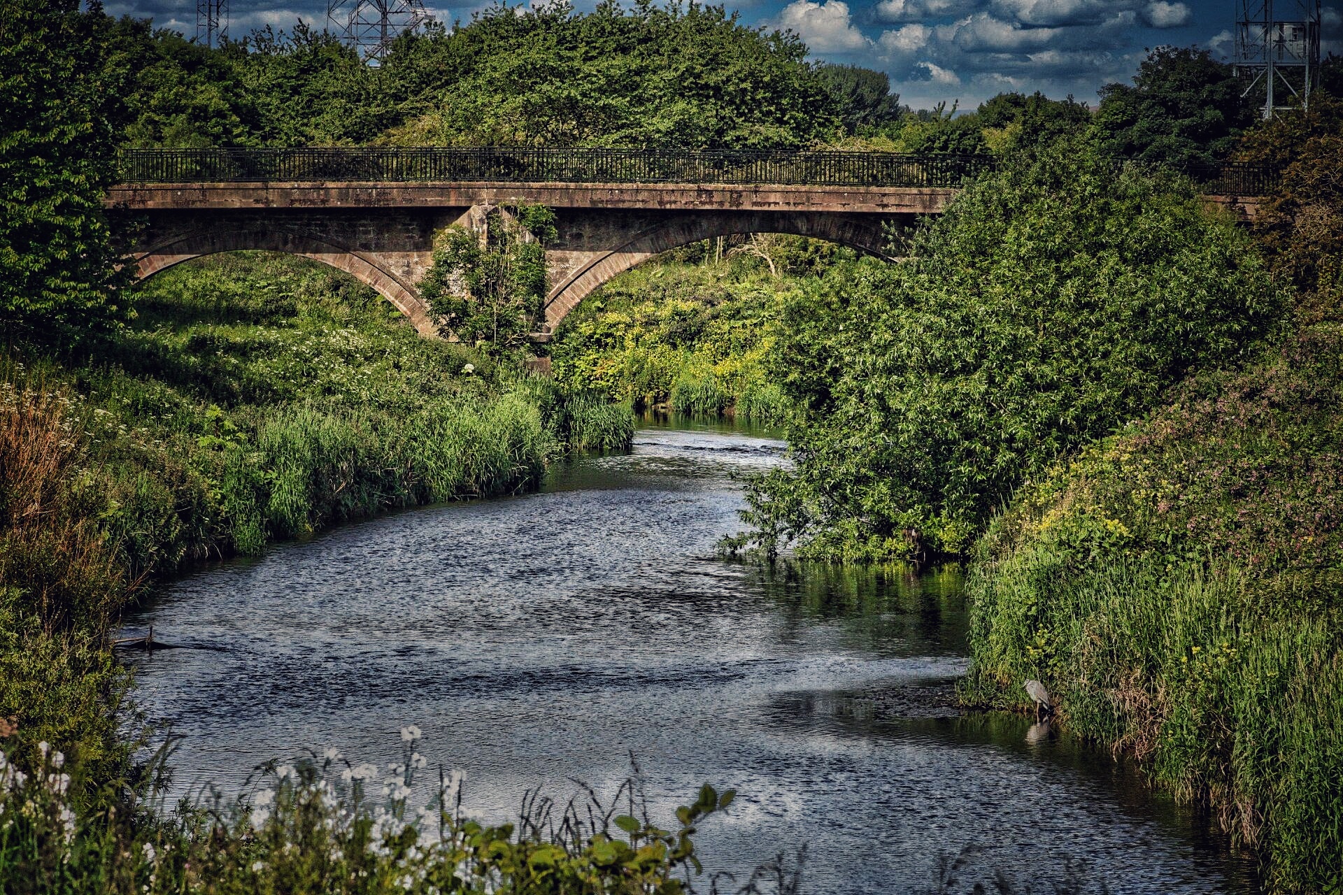 Bridge and river
