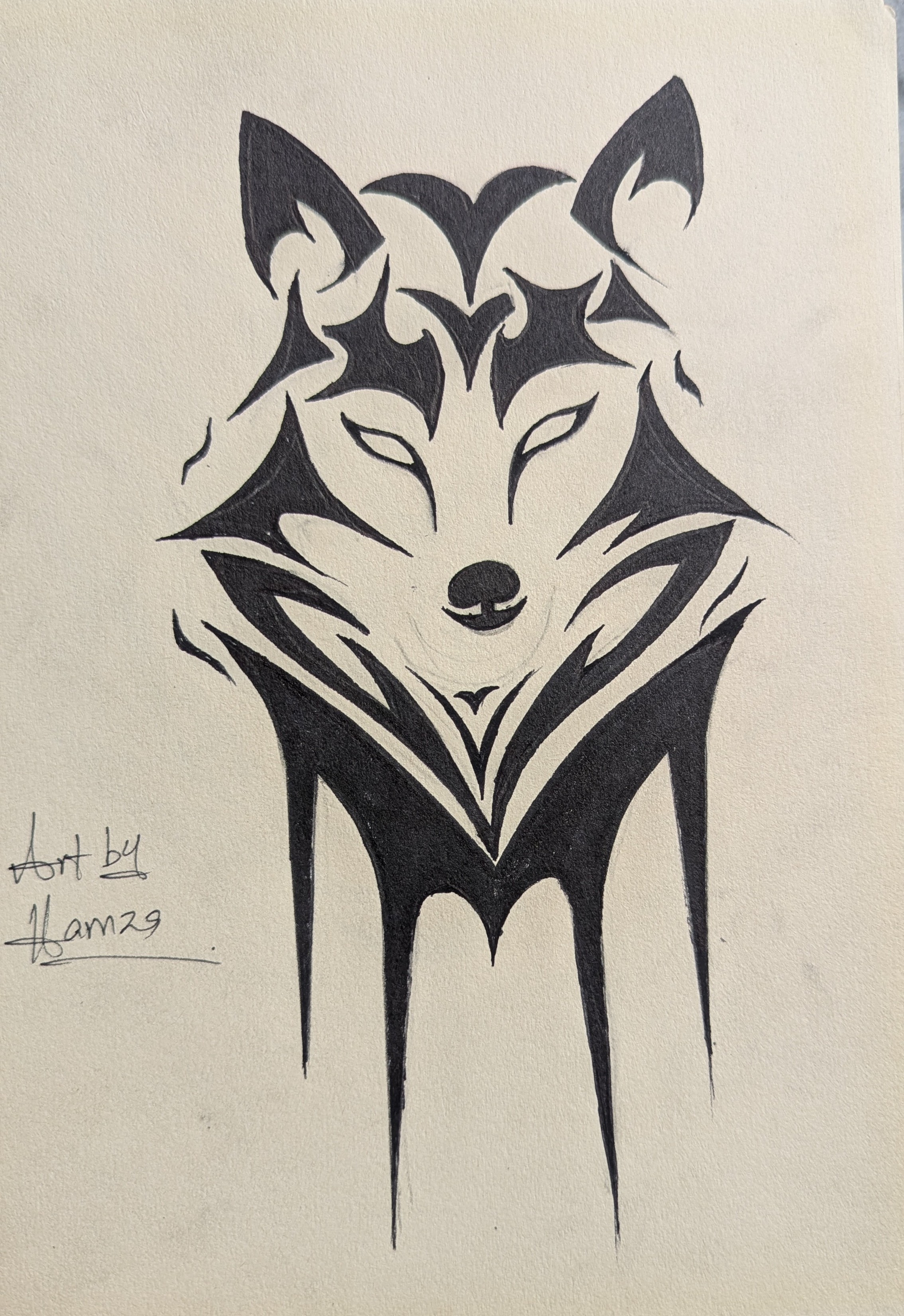 Tribal Wolf Spirit