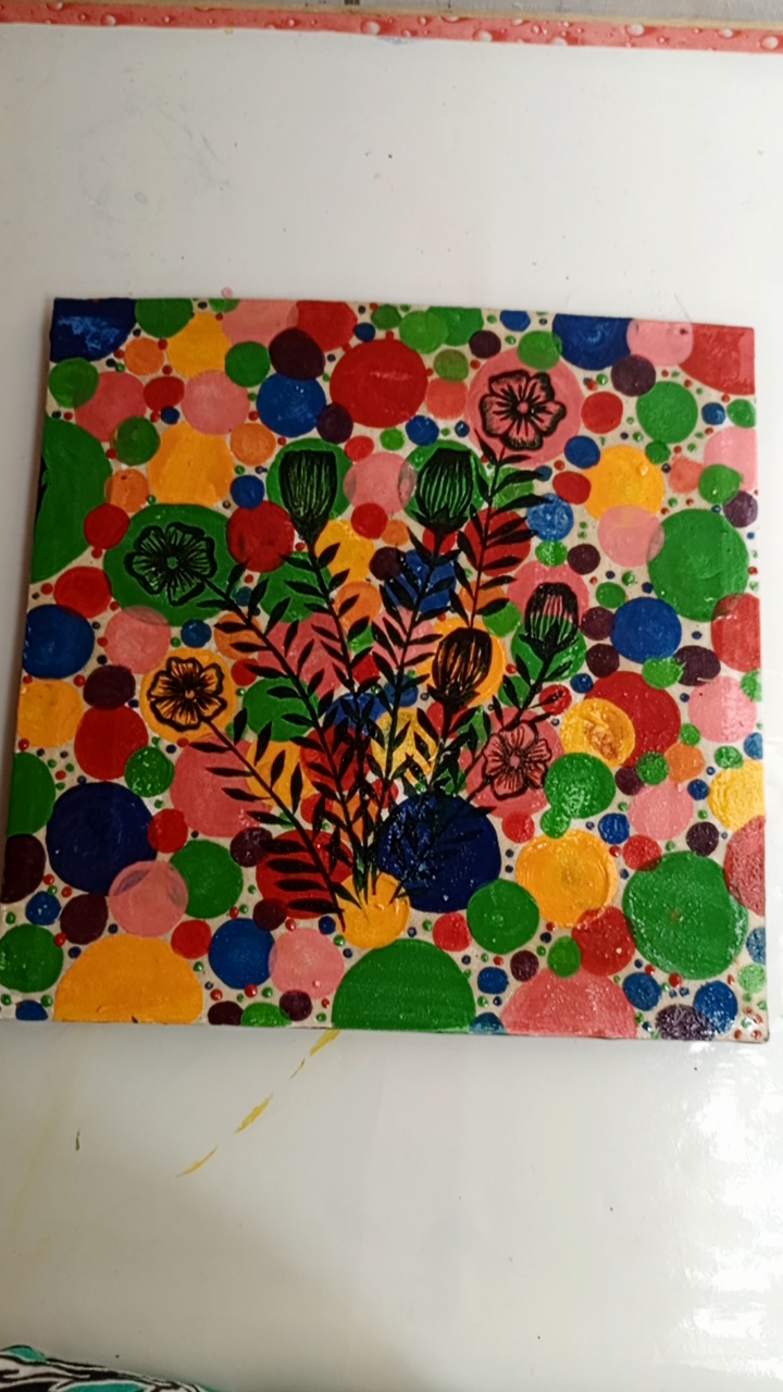 Boho painting