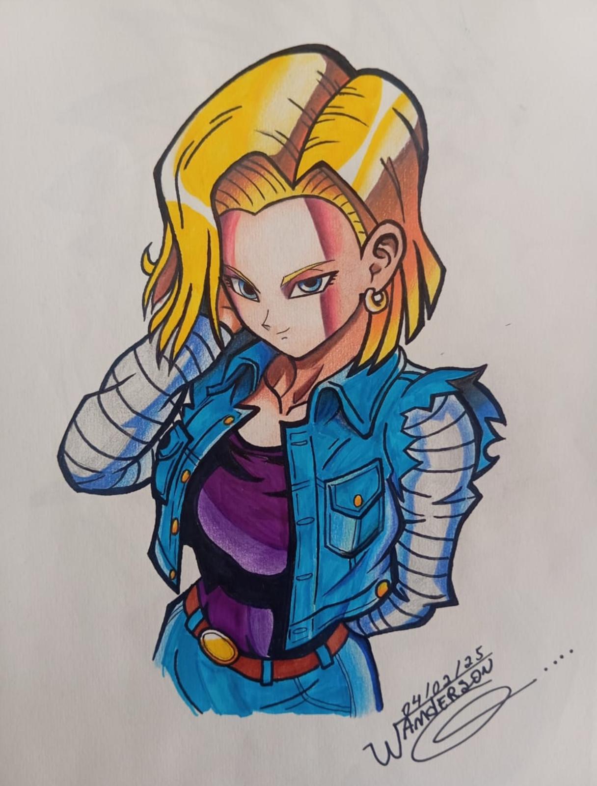 Number 18 Arts Dragon Ball